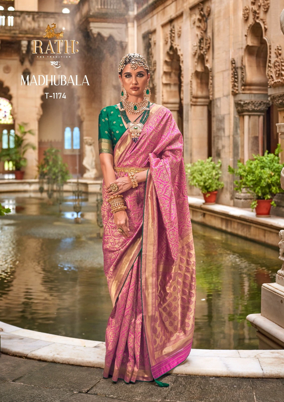 Rath Madhubala B.C.P Silk Wholesale Fancy Sarees Catalog — Wholesale Sarees, MPA wholesale from Surat — view 8